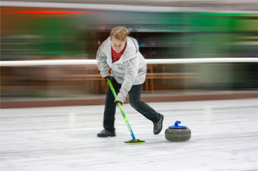 Curling: Sweeping